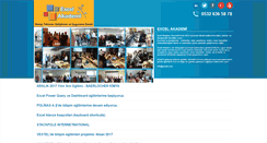 Desktop Screenshot of excelakademi.com